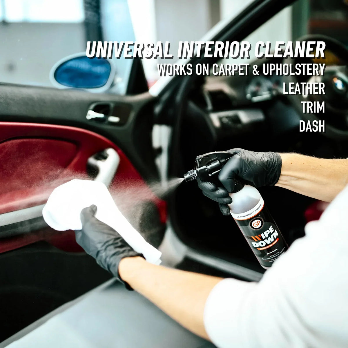 GlassParency Wipe Down Interior Detailer – Quick Interior Cleaner
